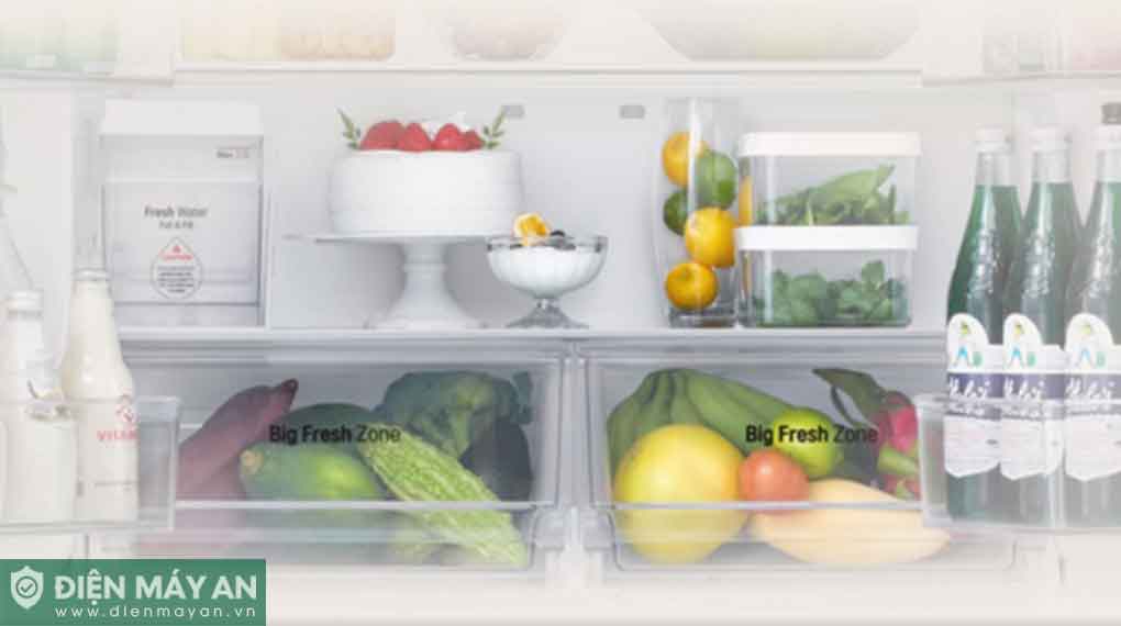 Tủ Lạnh LG Inverter 607 Lít Multi Door F61BMD